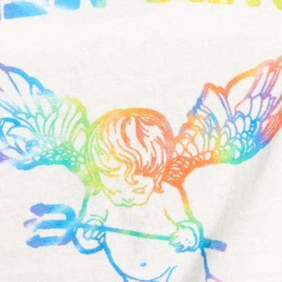 #18/25❤️ NWT Day by Daydreamer Fallen Angels T Shirt - Picture 4 of 4